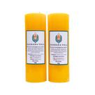 Kit 2 velas votiva 7 dias 260g (amarela)