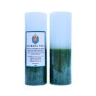 Kit 2 velas votiva 7 dias 260g (branca e verde)
