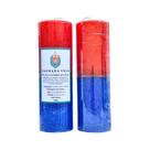 Kit 2 velas votiva 7 dias 260g (vermelha e azul escuro)