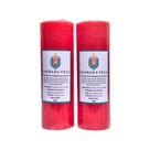 Kit 2 velas votiva 7 dias 260g (vermelha)