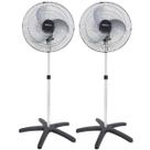 Kit 2 Ventilador Coluna 60cm Bivolt 200W Industrial Turbo Turbão 3 Pás 120 Fios GF Vitalex Preto Kit 2 Ventilador Coluna 60cm Bivolt 200W Industrial Turbo Turbão 3 Pás 120 Fios GF Vitalex Preto