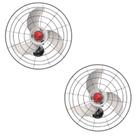 Kit 2 Ventiladores de Parede Power 70cm 230w - Bivolt
