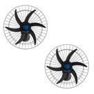 Kit 2 Ventiladores Osc Parede 60cm 230w Falcon Ventisol - Bivolt