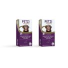 Kit 2 Vermífugo Petzi Cães Filhotes Dose Única Ceva 20ml