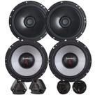 Kit 2 Vias 6 Bomber Upgrade 200w + Par de 6 Bomber Coaxial 100w