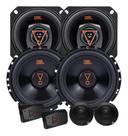 Kit 2 Vias 6 JBL 62VMS80 160W + Par Alto Falantes 4 Triaxiais JBL 4TRMS80 160W