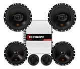 Kit 2 Vias 6 JBL FLEX4 62VFX55 110W + Par de Alto Falantes 6 JBL 6TRFX55 110W + TS400