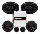 Kit 2 Vias 6 JBL FLEX4 62VFX55 110W + Par de Alto Falantes 6x9 JBL FLEX4 69QDFX110 220W + TS400