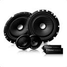 Kit 2 vias Alto-Falante 6,5" Tweeters Crossover TS-C1730BR