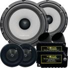 Kit 2 Vias Audiophonic Sensation KS 6.2 6 Polegadas 130W RMS 4 Ohms Som Automotivo Alta Definição