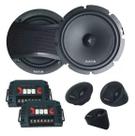 Kit 2 vias RS 6.5" F2w 270w System Relm Audio Carcaça Rebaixada