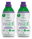 kit 2 Vinagreen Amaciante Roupas Campos De Lavanda Concentrado 1l