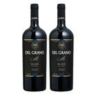 Kit 2 Vinho Brasileiro Del Grano Gold Tinto Suave 1 Litro