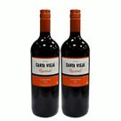 Kit 2 Vinho Carmenere Carta Vieja Reservado Chileno 1L