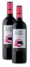 kit 2 Vinho Tinto Seco Pinot Noir Gato Negro San Pedro 750ml