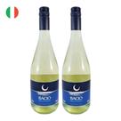 Kit 2 Vinhos Bacio Della Luna Piemonte Frisante Branco Itália 750ml