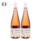 Kit 2 Vinhos Calvet Rosé DAnjou Rosé França 750ml