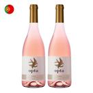 Kit 2 Vinhos Opta Dão Rosé Portugal 750ml Kit 2 Vinhos Opta Dão Rosé Portugal 750ml