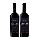 Kit 2 Vinhos Pérgola Tinto Suave Seleção 1L