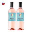 Kit 2 Vinhos Trapecista Reservado Syrah Rosé Chile 750ml Kit 2 Vinhos Trapecista Reservado Syrah Rosé Chile 750ml