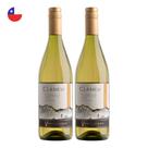 Kit 2 Vinhos Ventisquero Clásico Chardonnay Branco Chile 750ml Kit 2 Vinhos Ventisquero Clásico Chardonnay Branco Chile 750ml