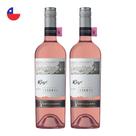 Kit 2 Vinhos Ventisquero Reserva Rosé Chile 750ml Kit 2 Vinhos Ventisquero Reserva Rosé Chile 750ml