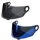 Kit 2 Viseira Para Capacete Espelhada Ls2 FF358 FF392 FF396 FW3 GT Anti Risco Helt Texx Mormaii Colorida Fume Camaleão