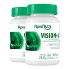 Kit 2 Vision A Luteína e Zeaxantina Apisnutri 60 cápsulas