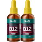 Kit 2 Vitamina B12 30ml Metilcobalamina Alta Absorção - Uvits