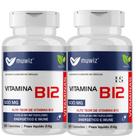 Kit 2 Vitamina B12 - Cianocobalamina 60 cápsulas