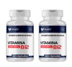 Kit 2 Vitamina B12 Metilcobalamina 500mg 60 Cápsulas - Muwiz