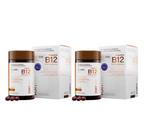 Kit 2 Vitamina B12 Metilcobalamina 60 Cápsulas - Fortlife