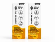Kit 2 Vitamina B12 Ocean Drop Gotas 20ml Metilcobalamina Kit 2 Vitamina B12 Ocean Drop Gotas 20ml Metilcobalamina