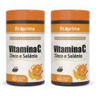 Kit 2 Vitamina C 1000mg Com Zinco e Selênio 60 Cápsulas Fitoprime