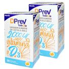 Kit 2 Vitamina D Dprev Todo dia 2000ui 90 Capsulas