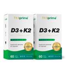 Kit 2 Vitamina D3 com K2 60 Cápsulas Fitoprime