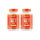 Kit 2 Vitamina K2 Mk7 100mcg Ossos Fortes 60 Cáps Bigens