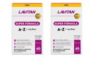 Kit 2 Vitamina Lavitan A-Z Mulher Super Fórmula 60Cps-Cimed