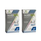Kit 2 Vitaminas 60 Comp. Polivitamínico A-Z Multi SilverMax