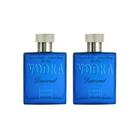 Kit 2 Vodka Diamond Paris Elysees Perfume Masc EDT 100ml