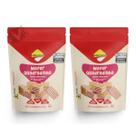 Kit 2 Wafer Quadradinho Morango Zero Lactose Diet Lowçucar 60g Kit 2 Wafer Quadradinho Morango Zero Lactose Diet Lowçucar 60g