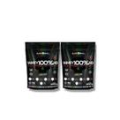 Kit 2 Whey Chocolate 100 HD Whey Protein 900g Sabores Black Skull
