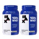 Kit 2 Whey Protein 100% Concentrado Cookies & Cream 20g de Proteína 900g Max Titanium Kit 2 Whey Protein 100% Concentrado Cookies & Cream 20g de Proteína 900g Max Titanium