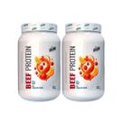 Kit 2 Whey Protein 32g Proteina Laranja e Acerola 900G Zero Lactose e Zero Gluten Shark Pro