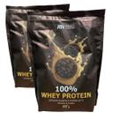 Kit 2 Whey Protein Concentrado 100% Reall Nutrition 900g