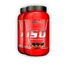 Kit 2 Whey Protein Iso Triple Zero Integral Medica Chocolate 900g