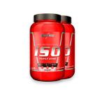 Kit 2 Whey Protein Iso Triple Zero Integral Medica Morango 900g