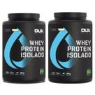 Kit 2 Whey Protein Isolado BCAAs Todos Sabores 900g Dux Nutrition