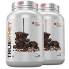Kit 2 Whey Protein Isolado Dark Chocolate 837g - True Source Kit 2 Whey Protein Isolado Dark Chocolate 837g - True Source