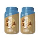 Kit 2 Whey Protein JoyPro 20g Proteina Banana e Canela Crescimento Muscular Shark Pro